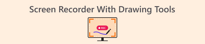 Grabador de pantalla con herramientas de dibujo