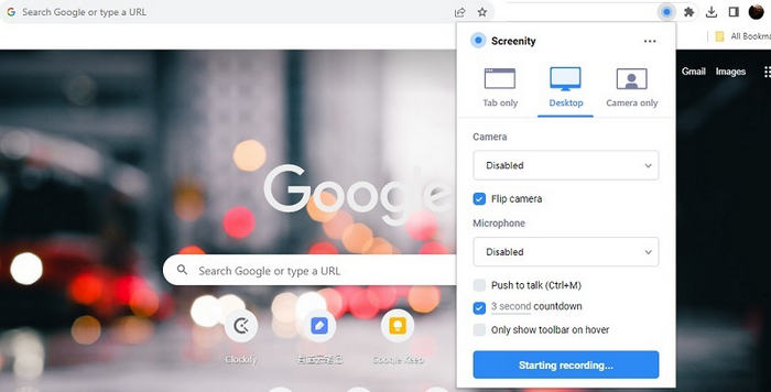 Screenity con herramienta de dibujo