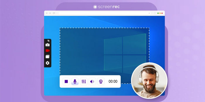 Grabación de pantalla con herramienta de dibujo