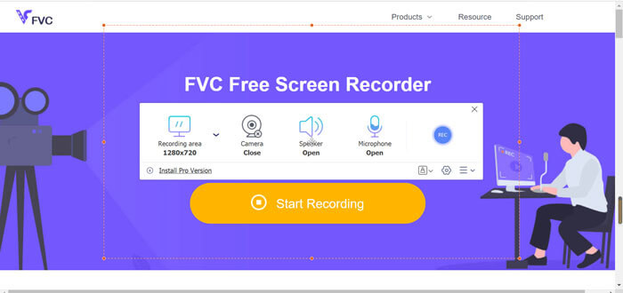 FVC Free Screen Recorder Online