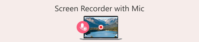 Gravador de tela com microfone