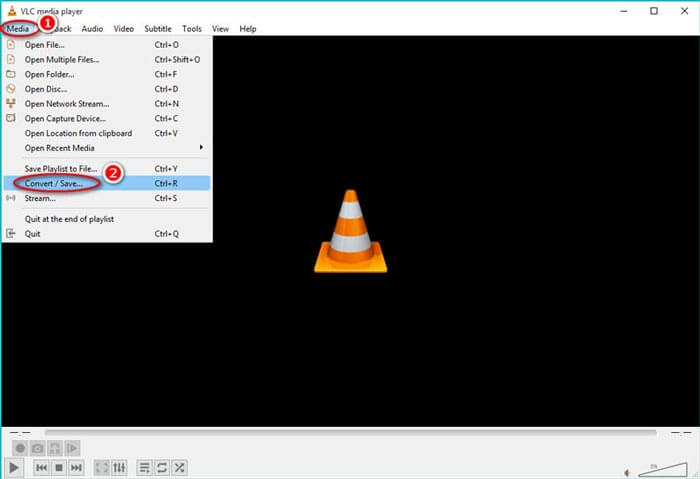 تحويل وحفظ VLC