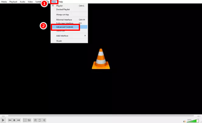 VLC Media Player Enable Screen Record