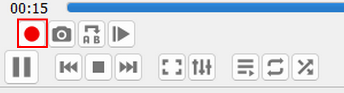 VLC Media Player Screen Record