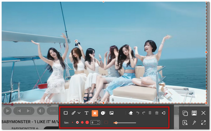 Edit The Screenshot