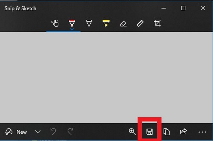 Αποκοπή και σκίτσο Αποθήκευση