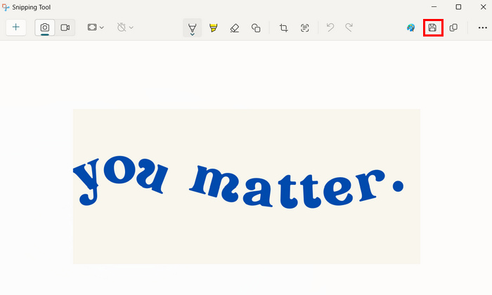 Εργαλείο αποκοπής Αποθήκευση των Windows 11