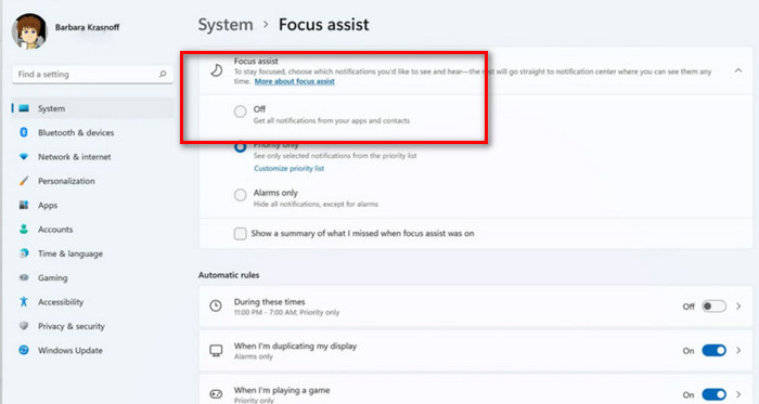 Disable Snipping Tool