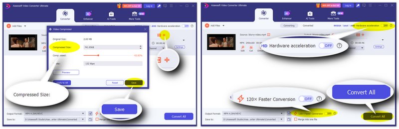 Compress And Accelerate And Convert