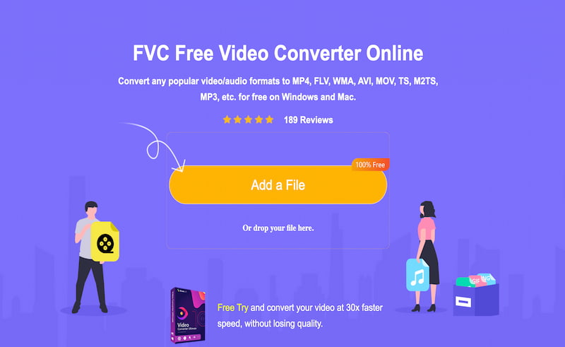 FVC Online Converter Add File