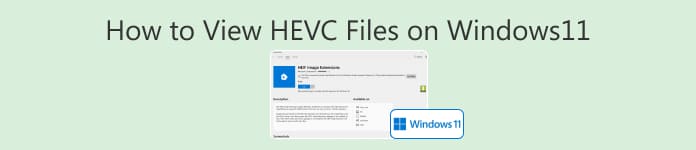 Windows 11 पर HEVC फ़ाइलें कैसे देखें