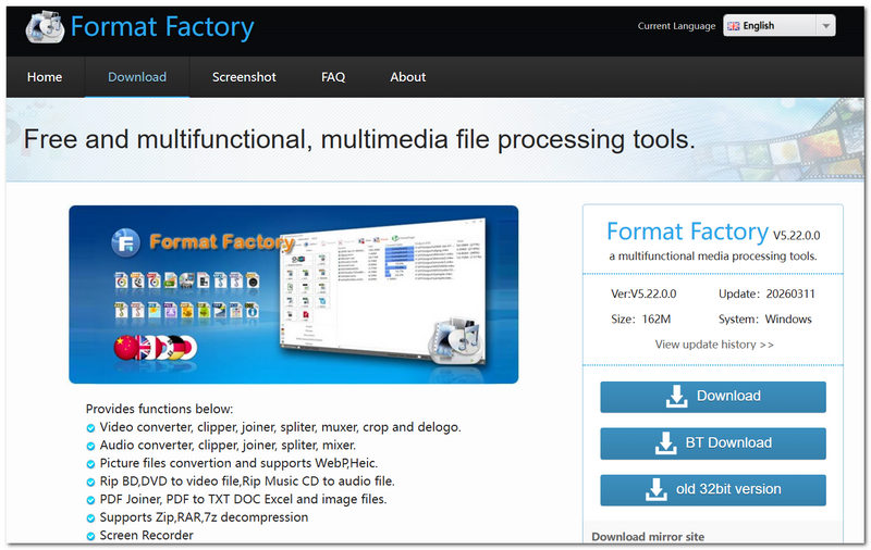 Format Factory Avi Converter