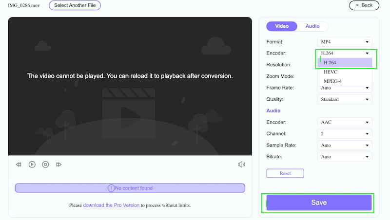 Fvc Free Video Converter Save