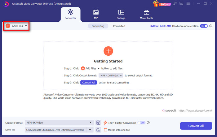 Fvc Video Converter Ultimate H264 إلى Mp4 إضافة ملفات