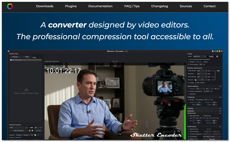 Shutter Encoder PSP Video Converter