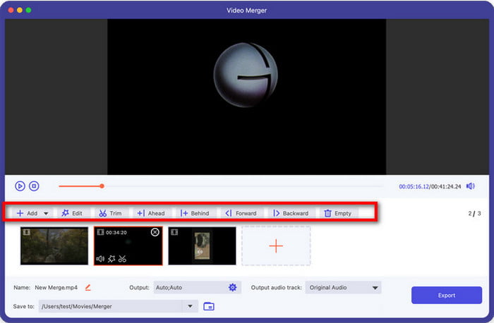 Video Merger Edit And Export