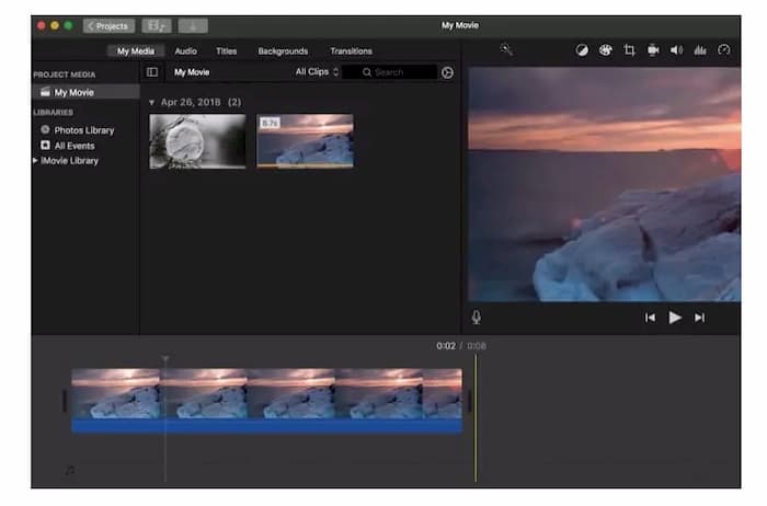 Aggiungi audio al filmato video