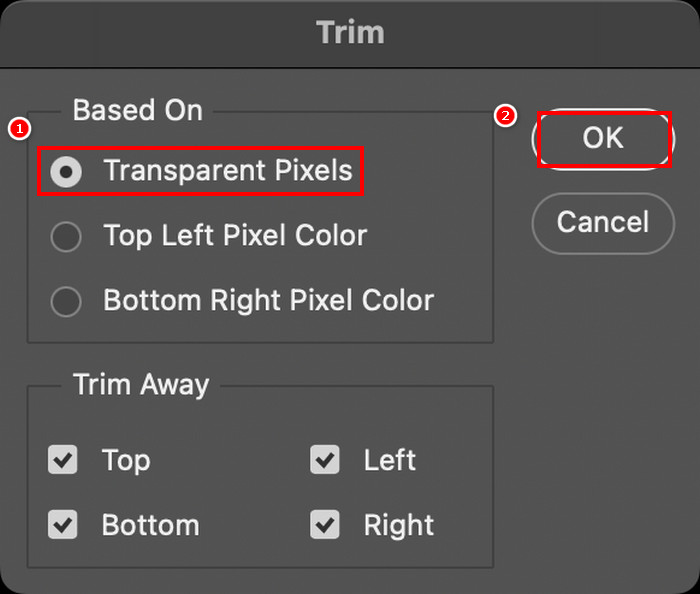 Photoshopで透明な透かしを作成PX