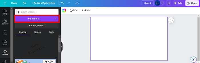 העלאת סימן מים של קנבה