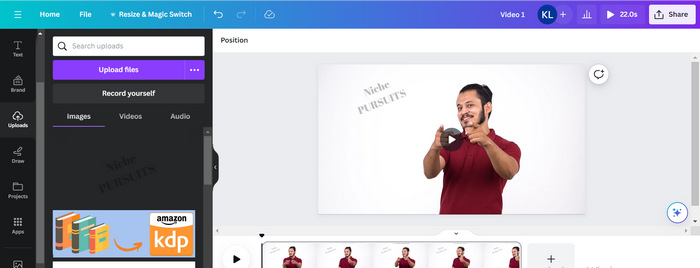 הוסף סימן מים לקנבה