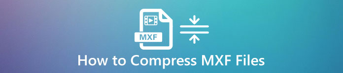 Compress MXF