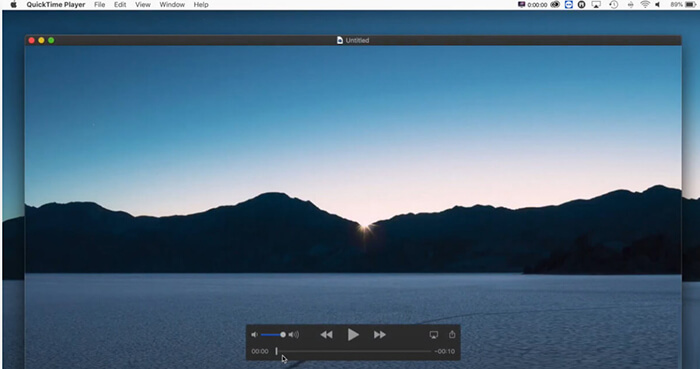 Quicktime'da kaydedin