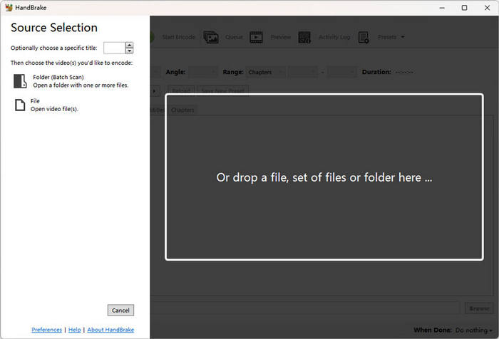 Handbrake Open Source