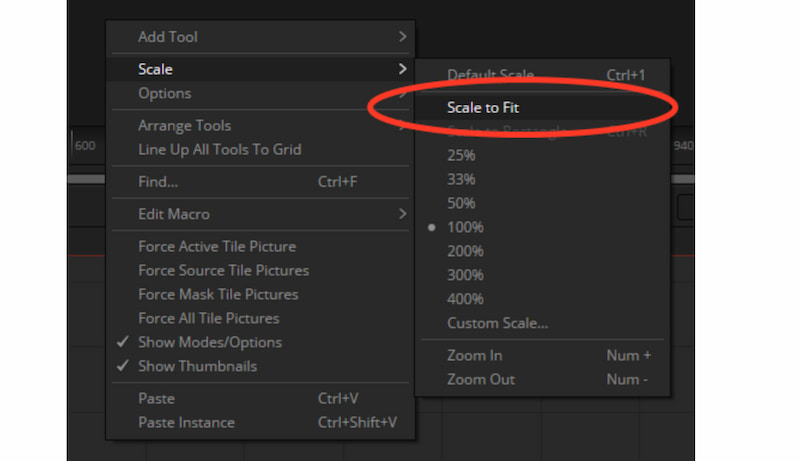 Davinci Resolve Fusion Scale Effects