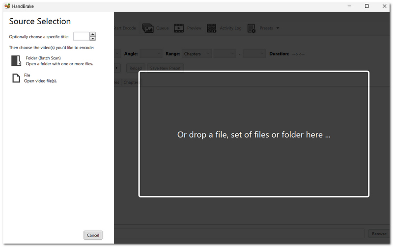 Click File Or Drag
