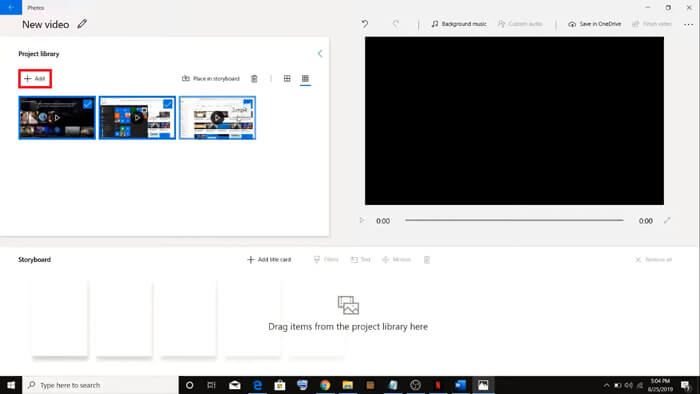 Add Videos