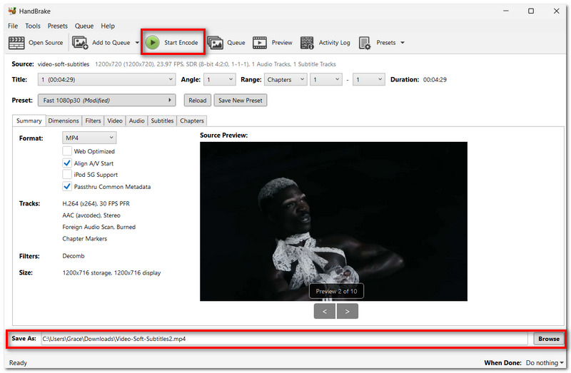 Hit Start Encode